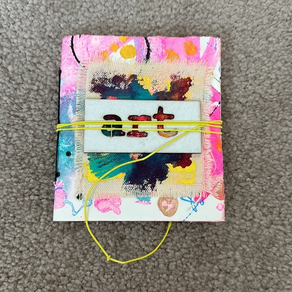 Homemade art journal - Picture 8 of 10